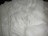 Silk Chiffon White Colour 54" wide