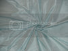Pure SILK TAFFETA fabric Blue x Ivory Shot color #TAF193 54&quot; wide