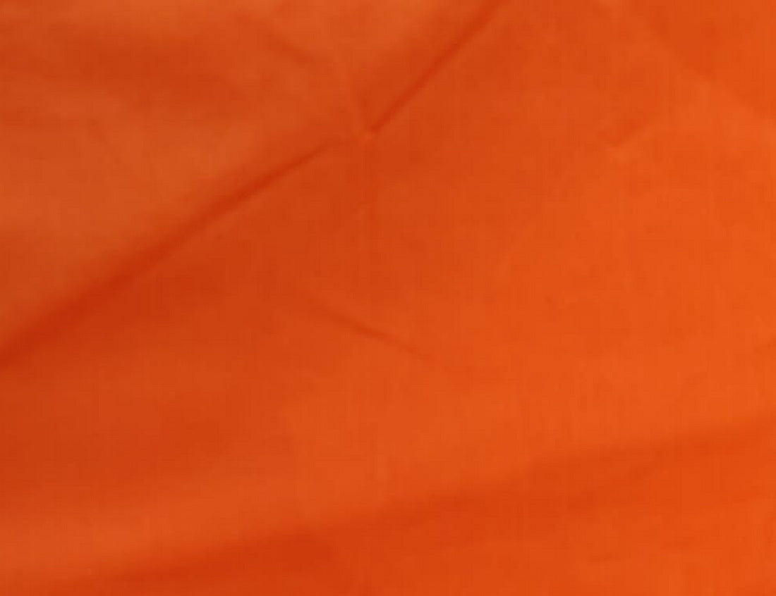 100% cotton cambric orange color 58" wide[10957]