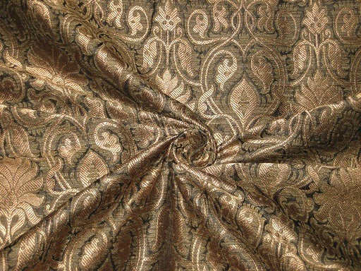 Gold Silk Brocade 472 Fabric