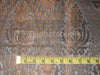 Silk Brocade Fabric Slate Blue &amp; Mustard Gold 36" wide BRO180[4] available for bulk preorder