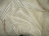 silk organza stripe natural ivory color 44&quot;width [8438]