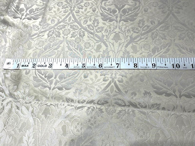 Silk taffeta jacquard self dusty grey 54" wide fabric ~ TAF#JACNEW1[4]
