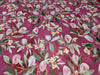 100% linen Floral digital print fabric 44" available in four colors[12267-12270]