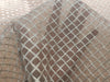 100 % Silk Organza Embroidery Plaid Semi Sheer Fabric 44" wide available in three colors[12306]