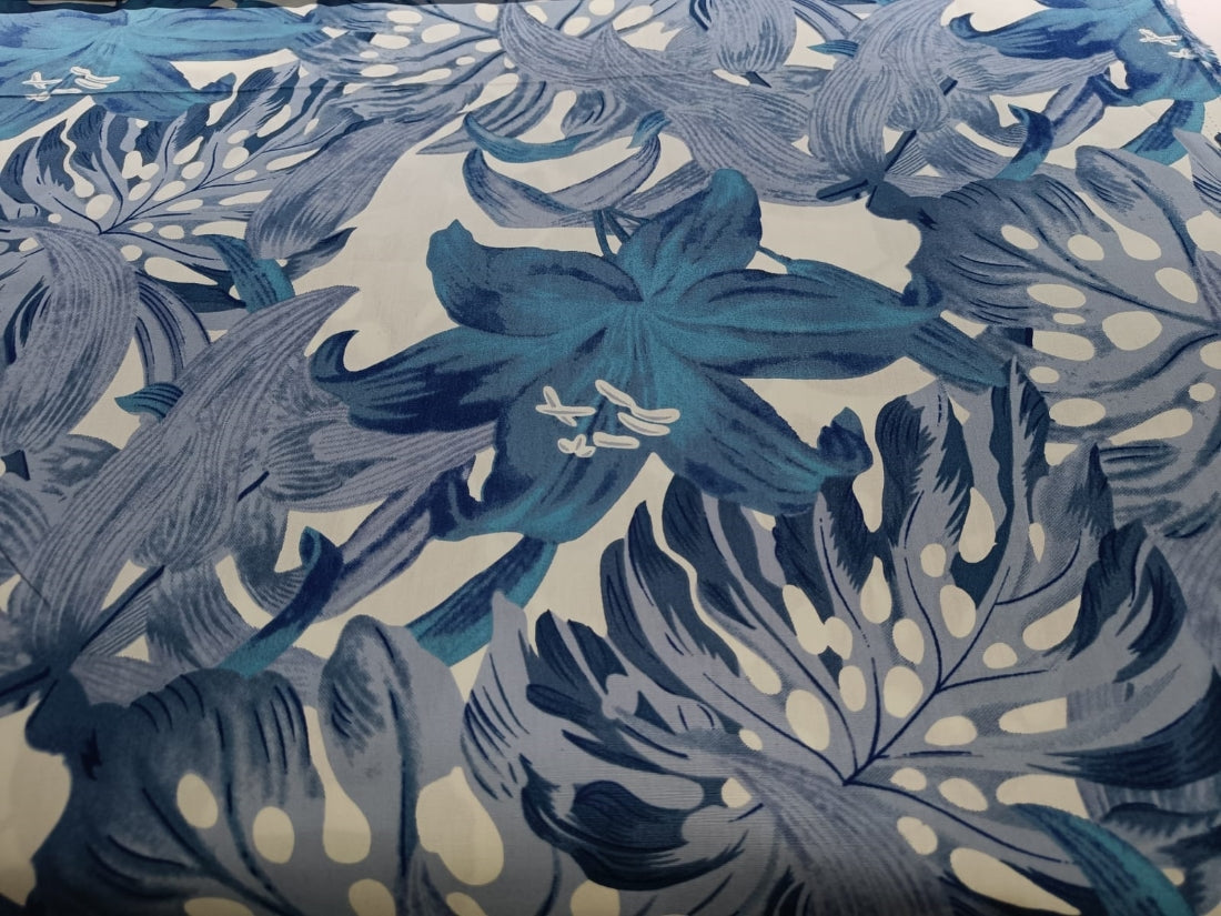 100% Cotton Poplin Hawaiian Print 58" wide available in two colors [12465/12397]