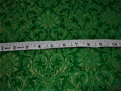 Brocade  fabric 44" wide ~ BRO828 available in 5 colors [Pink/ Dark green /Red /Mango/ Neon Green]