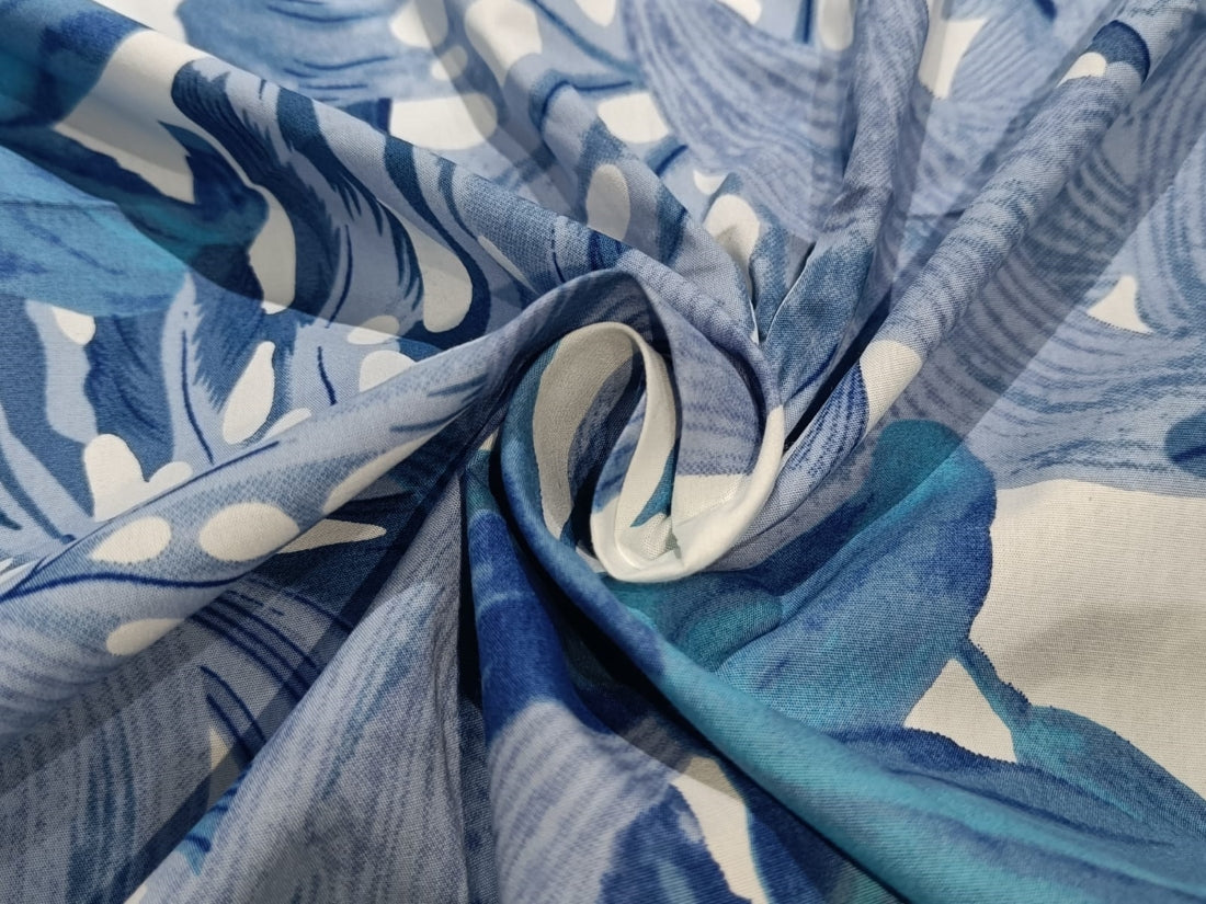 100% Cotton Poplin Hawaiian Print 58" wide available in two colors [12465/12397]