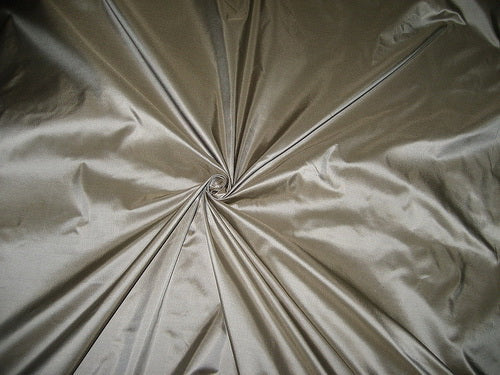 Silver Sage Taffeta Silk Fabric