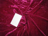 Imported Plush Silk Magenta Pink Velvet Fabric ~ 44&quot; wide