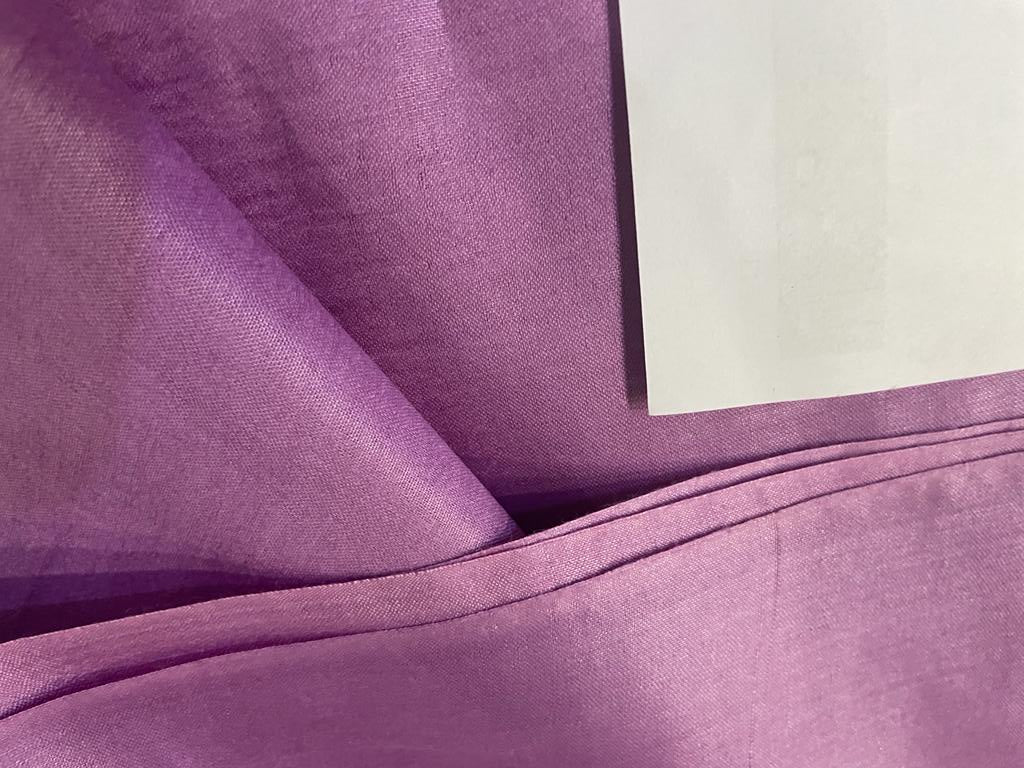 TUSSAR 85% VISCOSE 15% SILK lavender color [15384]