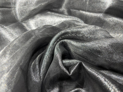 Tissue fabric 44" wide silver grey [17802]