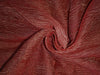 Silk Metallic tissue organza Crinkled [crushed] fabric 32" wide available in three colors [dark brown rust x copper salmon]