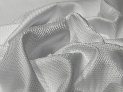 100% Superfine Giza Cotton Italian  MONTI Shirting ,Pre Shrunk dobby 58" wide available in 2 colors white and powder blue [17782/83]