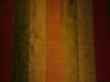 PURE SILK Dupioni FABRIC Multi color Stripes 54" wide DUPS38