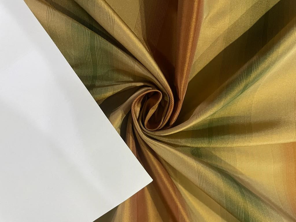 Multicolor Silk Taffeta Plaids & Stripes 088 Fabric main image 1