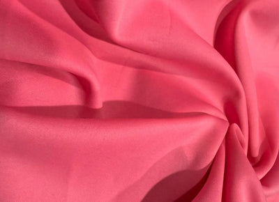 Scuba /Neoprene Lycra fashion wear BARBIE PINK and light pink 1 MM Thin Dress fabric 58" wide [17243]