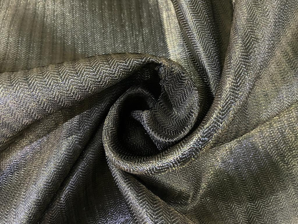 Brocade Tissue fabric available in 3 colors namely metallic