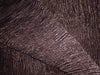 Metallic tissue organza Crinkled [crushed] fabric 32" wide available in three colors [dark brown rust x copper salmon]