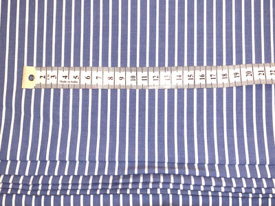 100% Cotton  Blue and white 58" wide available in medium blue and powder blue [18563/64]