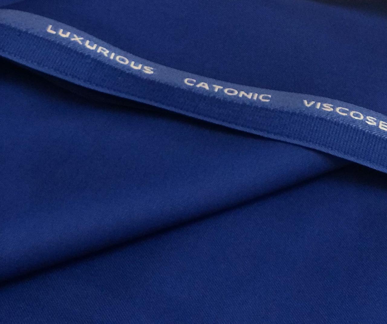 Suiting fabric Waterfall collection suiting fabric 58"wide available in 2 colors Royal blue and Navy blue [18547/48]