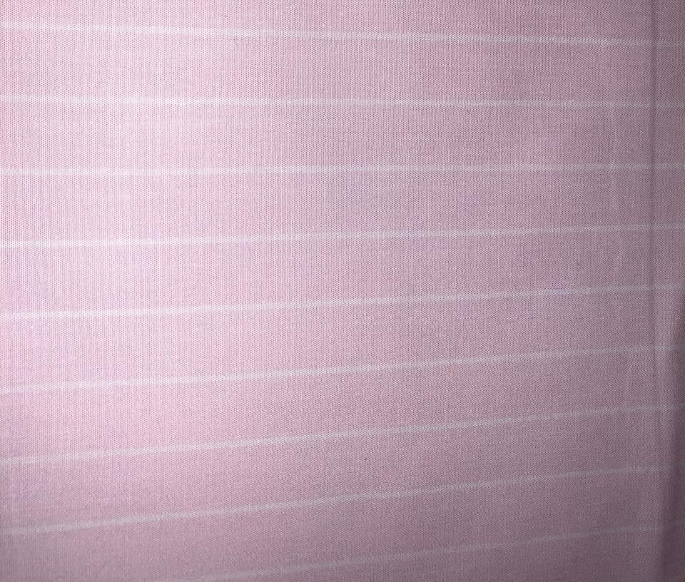 100% cotton poplin pastel pink and white  stripe 56" wide [18387]