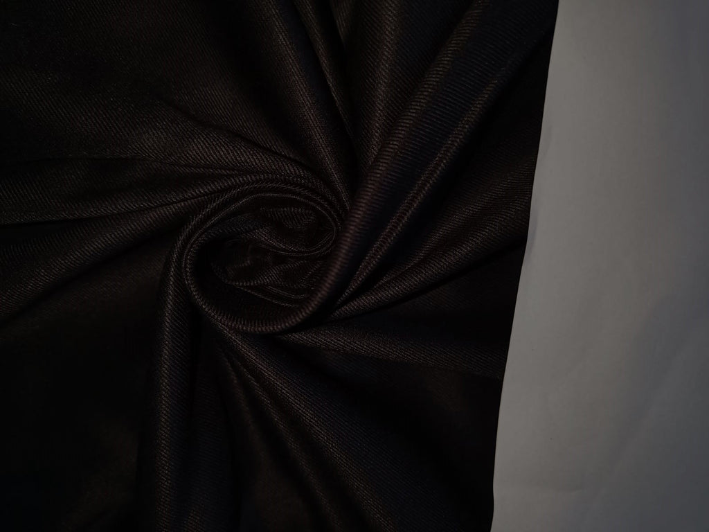 Bamboo Twill Weave 200gsm fabric 54" wide available in two colors black and navy