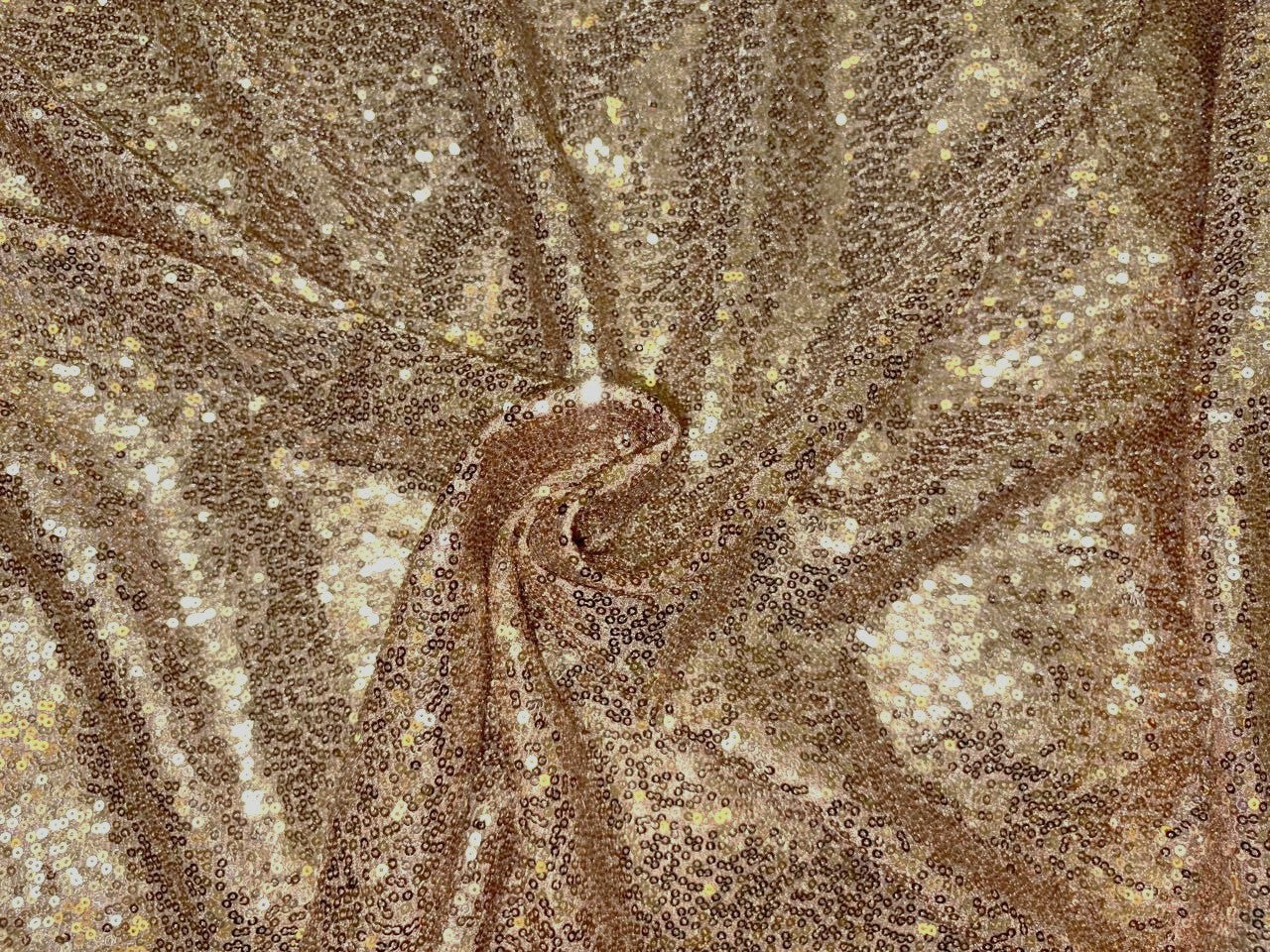 Net Fabric with sequin blush pink  58'' wide [18599]