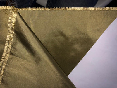 100% SILK TAFFETA FABRIC Gold X BLACK color 54" wide TAF28[1]