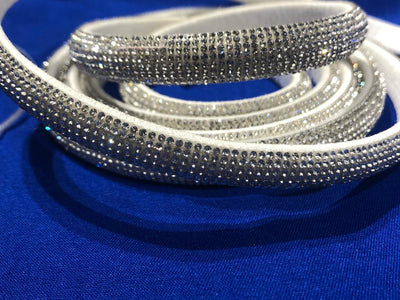 Beautiful diamonte LACE and trim COLLECTION