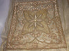 ZARDOSI EMBROIDEREDGOLD MOTIF 10" X `10" available in 5 designs