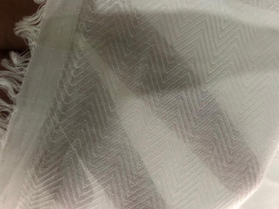 100% NATURAL sugarcane/ banana FIBRE fabric White color 58" wide dyeable [15710-15713]