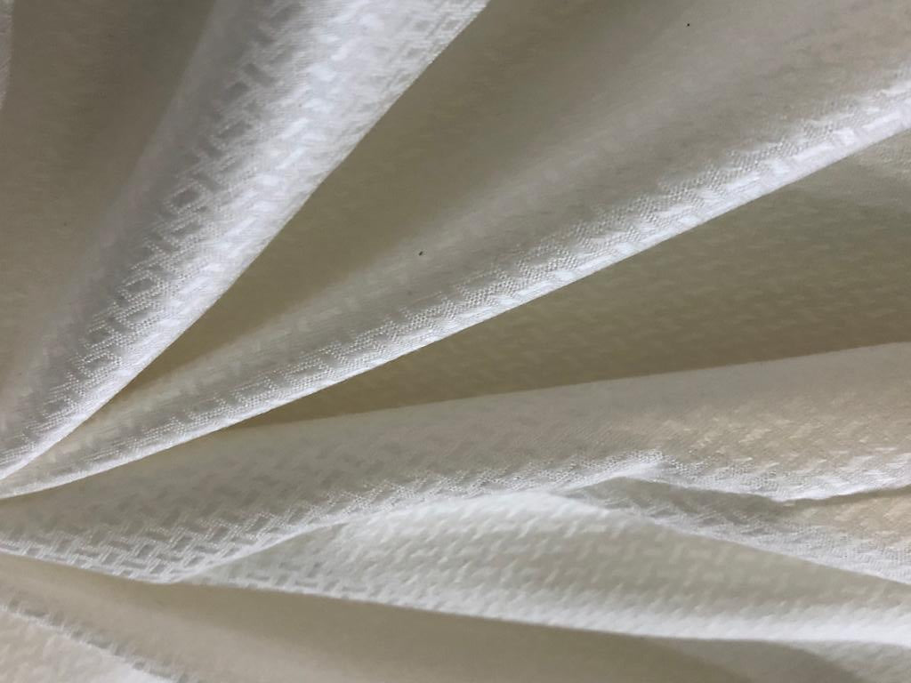 100% NATURAL sugarcane/ banana FIBER fabric White color 58" wide dyeable [15710-15713]