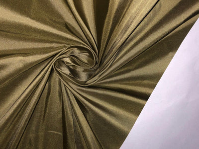 100% SILK TAFFETA FABRIC Gold X BLACK color 54" wide TAF28[1]