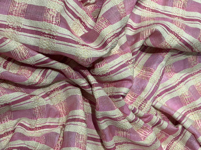 Tussar Matka Silk 44" single length 3.80 yards [17773]