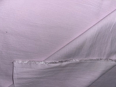 Cotton viscose crush crepe  fabric 58" wide available in 2 colors pastel pink and yellow [17197/98]