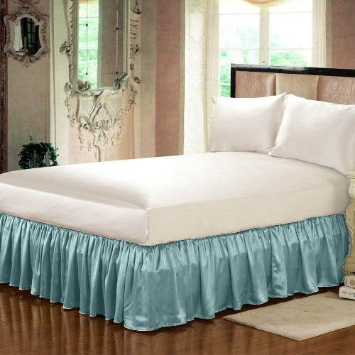 Pure Silk Dupion Bed skirt – Puresilks.us