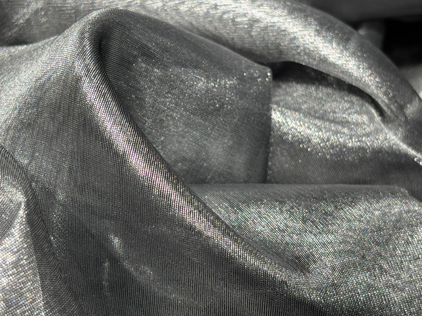 Tissue fabric 44" wide silver grey [17802]