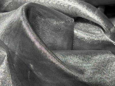 Tissue fabric 44" wide silver grey [17802]