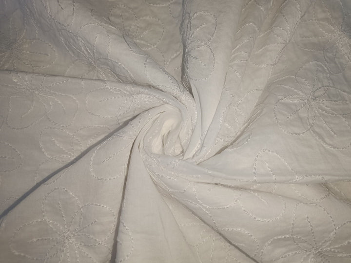 Coton organdy embroidery~ for children dresses [351] – Puresilks.us