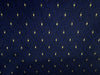 Silk Brocade fabric available in 2 colors  purple and navy with metallic gold dots 58" WIDE BRO903[1/2]