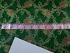 Silk Brocade fabric GREEN x metallic GOLD color 44" wide BRO882[1]