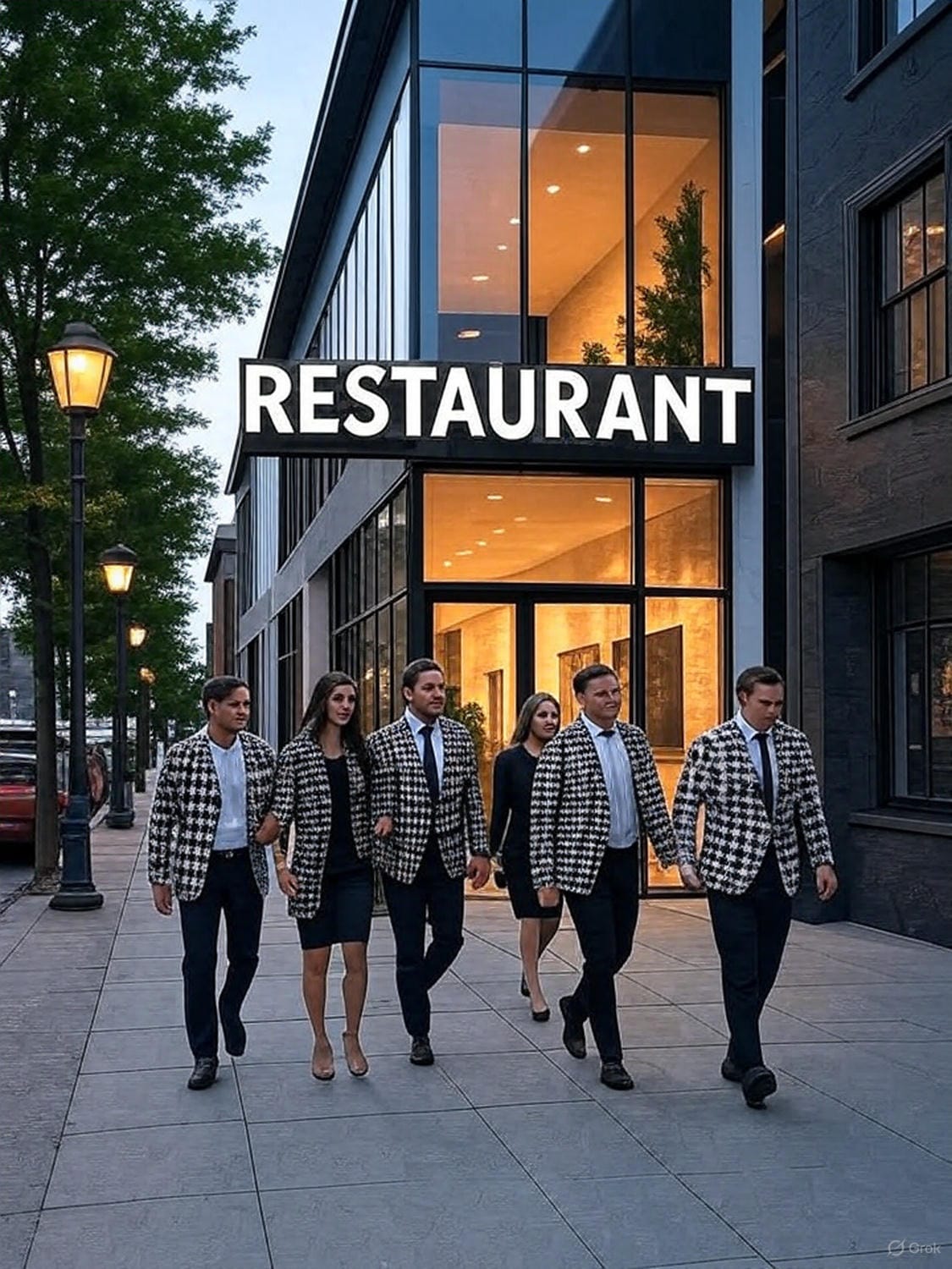 SUITING PLAIDS POLYESTER VISCOSE 58"hounds tooth available in 2 sizes 3 mm and 4 mm [18318/19]