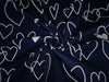 100% Cotton Denim  Fabric 58" wide available in SIX  styles [ZIG ZAG / UNICORN / HEART /M NAVY PLAIDS / STARS /CREAM PLAIDS]