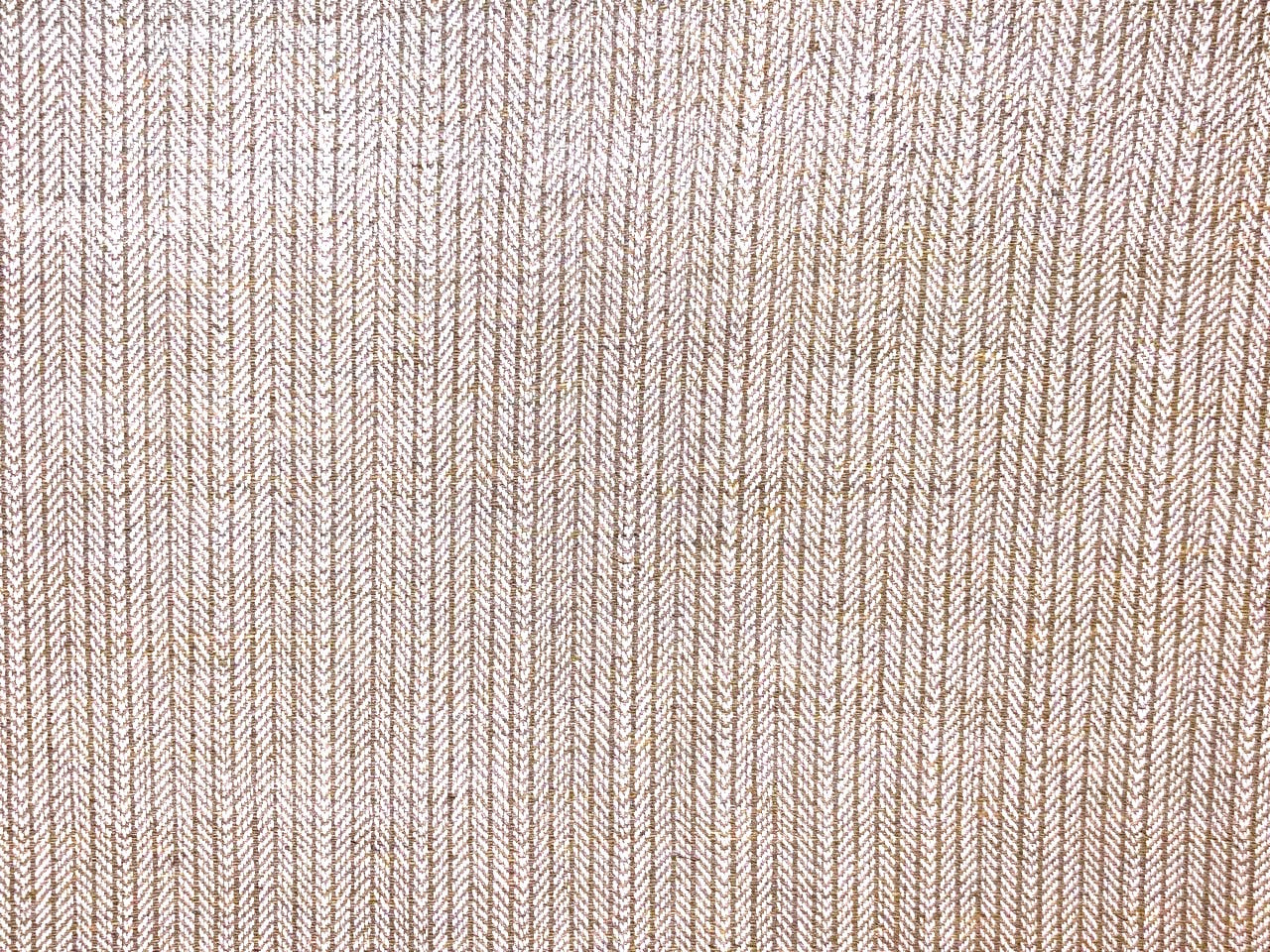 100% Hemp twill weave  fabric olive and ivory 58" wide [18350)