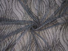 SEQUENCE Net Grey color fabric 58'' Wide [12991]