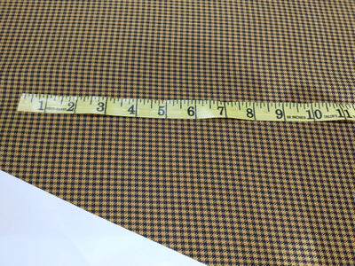 SUITING PLAIDS POLYESTER VISCOSE 58" available in 2 colors tan/black and black/white