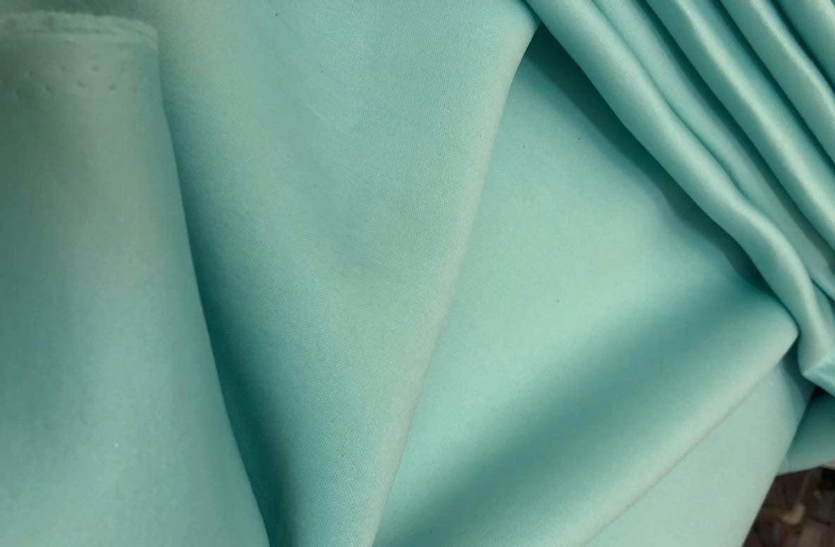 Scuba /Neoprene Lycra fashion wear Mint green Color 2 MM thick Dress fabric 58" wide[12115]