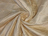 Silk dupioni Beige color fabric pintuck design DUPP16[1]