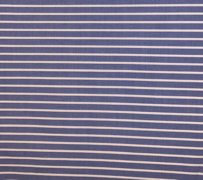 100% Cotton  Blue and white 58" wide available in medium blue and powder blue [18563/64]